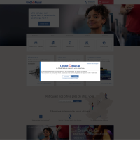 Vignette screenshot Credit Mutuel
